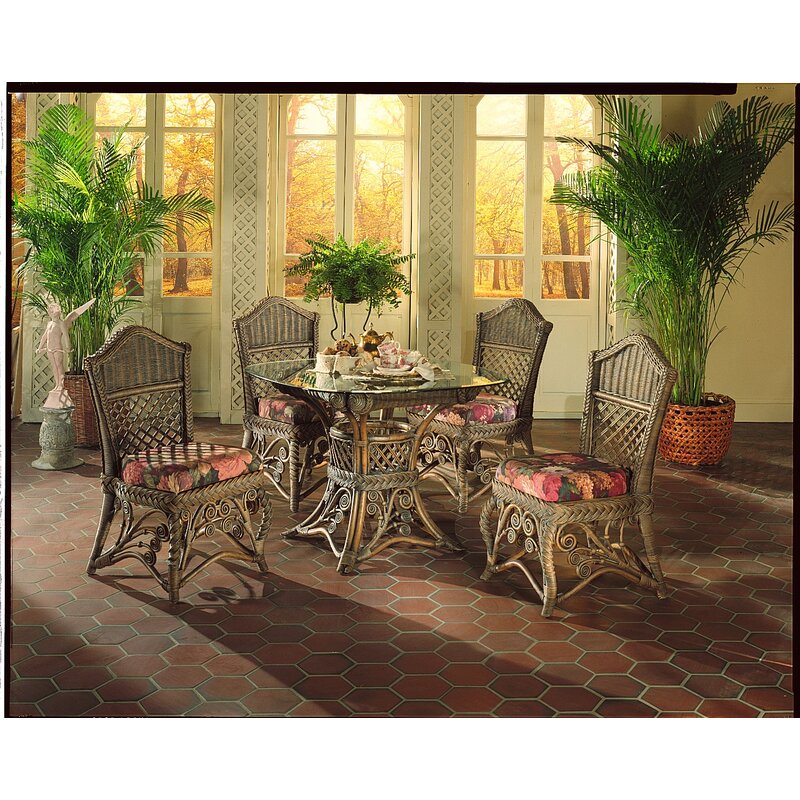 Yesteryear Gazebo 5 Piece Dining Set & Reviews Wayfair